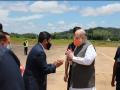 Amit Shah reaches Shillong on his two-day visit to North East - Hindi News | Amit Shah reaches Shillong on his two-day visit to North East | Latest national News at Lokmattimes.com