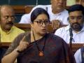 Congress 'demeaning' President Droupadi Murmu: Smriti Irani - Hindi News | Congress 'demeaning' President Droupadi Murmu: Smriti Irani | Latest politics News at Lokmattimes.com