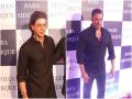 Shah Rukh Khan, Salman Khan slay in black at Baba Siddiqui's Iftaar party - Hindi News | Shah Rukh Khan, Salman Khan slay in black at Baba Siddiqui's Iftaar party | Latest maharashtra News at Lokmattimes.com