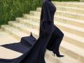 Met Gala 2021: Kim Kardashian's black faceless full-body suit has a Kanye West connect - Hindi News | Met Gala 2021: Kim Kardashian's black faceless full-body suit has a Kanye West connect | Latest entertainment News at Lokmattimes.com