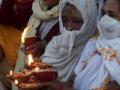 Breaking shackles: Vrindavan widows celebrate Diwali - Hindi News | Breaking shackles: Vrindavan widows celebrate Diwali | Latest national News at Lokmattimes.com