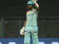 IPL 2022: Rahul's unbeaten ton helps Lucknow reach 168/6 against Mumbai Indians - Hindi News | IPL 2022: Rahul's unbeaten ton helps Lucknow reach 168/6 against Mumbai Indians | Latest cricket News at Lokmattimes.com