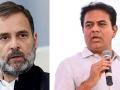 KTR hits back at Rahul Gandhi, calls AICC ‘All India Corruption Committee’ - Hindi News | KTR hits back at Rahul Gandhi, calls AICC ‘All India Corruption Committee’ | Latest politics News at Lokmattimes.com