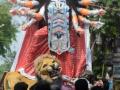 Durga Puja in Kolkata takes centre stage of political debate - Hindi News | Durga Puja in Kolkata takes centre stage of political debate | Latest politics News at Lokmattimes.com