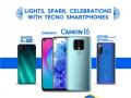 TECNO's CAMON 16 to debut on Flipkart's 'Big Billion Days' - Hindi News | TECNO's CAMON 16 to debut on Flipkart's 'Big Billion Days' | Latest technology News at Lokmattimes.com