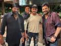 Pics of Chiranjeevi, Salman, Venkatesh partying in Hyderabad go viral - Hindi News | Pics of Chiranjeevi, Salman, Venkatesh partying in Hyderabad go viral | Latest entertainment News at Lokmattimes.com