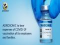 ADROSONIC to bear expenses of COVID-19 vaccination of its employees and families - Hindi News | ADROSONIC to bear expenses of COVID-19 vaccination of its employees and families | Latest business News at Lokmattimes.com
