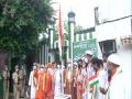 Leaders of different religions hoist national flag together - Hindi News | Leaders of different religions hoist national flag together | Latest national News at Lokmattimes.com