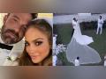 Ben Affleck, Jennifer Lopez tie knot for second time, check out pictures - Hindi News | Ben Affleck, Jennifer Lopez tie knot for second time, check out pictures | Latest entertainment News at Lokmattimes.com