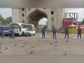 Hyderabad: Security stepped up at Charminar amid protests against T Raja Singh - Hindi News | Hyderabad: Security stepped up at Charminar amid protests against T Raja Singh | Latest national News at Lokmattimes.com