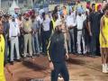 Bhagwant Mann opens 'Khedan Watan Punjab Dian' event, tries hand at volleyball - Hindi News | Bhagwant Mann opens 'Khedan Watan Punjab Dian' event, tries hand at volleyball | Latest national News at Lokmattimes.com