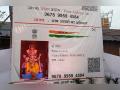 Aadhar card-themed pandal in Jamshedpur specifies Lord Ganesha's address, date of birth - Hindi News | Aadhar card-themed pandal in Jamshedpur specifies Lord Ganesha's address, date of birth | Latest entertainment News at Lokmattimes.com