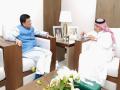 Piyush Goyal meets Saudi Arabia's Commerce Minister, discusses ways to attract investment - Hindi News | Piyush Goyal meets Saudi Arabia's Commerce Minister, discusses ways to attract investment | Latest international News at Lokmattimes.com