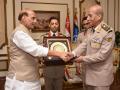 Rajnath Singh meets Egyptian counterpart, holds talks to expand bilateral defence ties - Hindi News | Rajnath Singh meets Egyptian counterpart, holds talks to expand bilateral defence ties | Latest international News at Lokmattimes.com