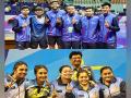 National Games 2022 Table Tennis: Gujarat win Men's gold, West Bengal clinch Women's top spot - Hindi News | National Games 2022 Table Tennis: Gujarat win Men's gold, West Bengal clinch Women's top spot | Latest other-sports News at Lokmattimes.com