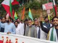 JKLF (Saghir) holds protest over October 22, 1947 tribal attack in J&K - Hindi News | JKLF (Saghir) holds protest over October 22, 1947 tribal attack in J&K | Latest international News at Lokmattimes.com