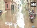 Nadeem Colony of Hyderabad waterlogged after heavy rainfall - Hindi News | Nadeem Colony of Hyderabad waterlogged after heavy rainfall | Latest national News at Lokmattimes.com