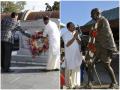 US: MoS Muraleedharan pays homage to Mahatma Gandhi, Martin Luther King Jr in Atlanta - Hindi News | US: MoS Muraleedharan pays homage to Mahatma Gandhi, Martin Luther King Jr in Atlanta | Latest international News at Lokmattimes.com