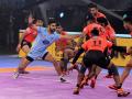 PKL: UP Yoddhas go down narrowly to U Mumba 23-30 - Hindi News | PKL: UP Yoddhas go down narrowly to U Mumba 23-30 | Latest other-sports News at Lokmattimes.com