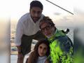 Bachchans celebrate Big B's birthday in style - Hindi News | Bachchans celebrate Big B's birthday in style | Latest entertainment News at Lokmattimes.com