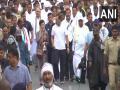 Rahul Gandhi resumes Bharat Jodo Yatra from Karnataka's Bommagondanahalli on 36th day - Hindi News | Rahul Gandhi resumes Bharat Jodo Yatra from Karnataka's Bommagondanahalli on 36th day | Latest politics News at Lokmattimes.com