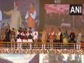 PM Modi lays foundation stone of 2 hydropower projects in Himachal's Chamba - Hindi News | PM Modi lays foundation stone of 2 hydropower projects in Himachal's Chamba | Latest national News at Lokmattimes.com