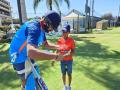 "My favourite delivery is an inswing yorker": 11-year-old boy impresses Rohit Sharma with his bowling - Hindi News | "My favourite delivery is an inswing yorker": 11-year-old boy impresses Rohit Sharma with his bowling | Latest cricket News at Lokmattimes.com