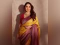 Madhuri Dixit looks gorgeous in yellow saree - Hindi News | Madhuri Dixit looks gorgeous in yellow saree | Latest entertainment News at Lokmattimes.com