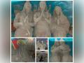Ayodhya: Sand artists recreating episodes of Ramayana - Hindi News | Ayodhya: Sand artists recreating episodes of Ramayana | Latest national News at Lokmattimes.com