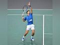 Novak Djokovic makes winning start in title defence at Paris Masters - Hindi News | Novak Djokovic makes winning start in title defence at Paris Masters | Latest tennis News at Lokmattimes.com
