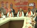 Amit Shah chairs meeting in Gandhinagar ahead of Gujarat state polls - Hindi News | Amit Shah chairs meeting in Gandhinagar ahead of Gujarat state polls | Latest politics News at Lokmattimes.com