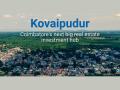 Kovaipudur, Coimbatore's next big real estate investment hub - Hindi News | Kovaipudur, Coimbatore's next big real estate investment hub | Latest business News at Lokmattimes.com