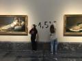 Climate activists glue themselves to Goya paintings in Madrid's Prado Museum - Hindi News | Climate activists glue themselves to Goya paintings in Madrid's Prado Museum | Latest entertainment News at Lokmattimes.com
