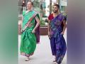 WATCH: Two men in US don sarees for their friend's wedding - Hindi News | WATCH: Two men in US don sarees for their friend's wedding | Latest entertainment News at Lokmattimes.com