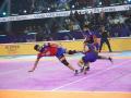 PKL: UP Yoddhas annihilate defending champions Dabang Delhi 50-31 - Hindi News | PKL: UP Yoddhas annihilate defending champions Dabang Delhi 50-31 | Latest other-sports News at Lokmattimes.com