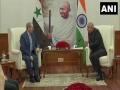 Vice President Jagdeep Dhankhar meets Syrian Foreign Minister Faisal Mekdad in Delhi - Hindi News | Vice President Jagdeep Dhankhar meets Syrian Foreign Minister Faisal Mekdad in Delhi | Latest international News at Lokmattimes.com