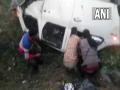 UP: 5 killed after four-wheeler overturns in Lakhimpur Kheri - Hindi News | UP: 5 killed after four-wheeler overturns in Lakhimpur Kheri | Latest national News at Lokmattimes.com