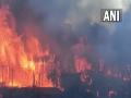 Almost 100 houses gutted in massive blaze in Karbi Anglong - Hindi News | Almost 100 houses gutted in massive blaze in Karbi Anglong | Latest national News at Lokmattimes.com