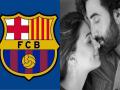 "New Barca fan is born" Barcelona congratulate new B-town parents Ranbir-Alia on arrival of Raha - Hindi News | "New Barca fan is born" Barcelona congratulate new B-town parents Ranbir-Alia on arrival of Raha | Latest entertainment News at Lokmattimes.com