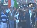 Rahul Gandhi resumes Bharat Jodo Yatra from Madhya Pradesh's Mhow - Hindi News | Rahul Gandhi resumes Bharat Jodo Yatra from Madhya Pradesh's Mhow | Latest national News at Lokmattimes.com