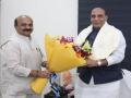 Bommai meets Rajnath Singh urging him to handover State's land under 'defence control' - Hindi News | Bommai meets Rajnath Singh urging him to handover State's land under 'defence control' | Latest national News at Lokmattimes.com