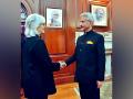 Jaishankar meets US Charge d'Affaires Elizabeth Jones, discusses progress in bilateral cooperation - Hindi News | Jaishankar meets US Charge d'Affaires Elizabeth Jones, discusses progress in bilateral cooperation | Latest international News at Lokmattimes.com
