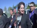 "We are very happy," Priyanka Gandhi on Himachal CM designate oath-taking - Hindi News | "We are very happy," Priyanka Gandhi on Himachal CM designate oath-taking | Latest politics News at Lokmattimes.com