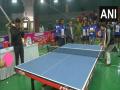 Anurag Thakur inaugurates table tennis and other sports events in Varanasi - Hindi News | Anurag Thakur inaugurates table tennis and other sports events in Varanasi | Latest other-sports News at Lokmattimes.com