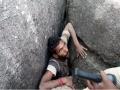 Man stuck between two boulders in Telangana rescued - Hindi News | Man stuck between two boulders in Telangana rescued | Latest national News at Lokmattimes.com