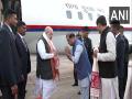 Union Home Minister Amit Shah arrives in Guwahati - Hindi News | Union Home Minister Amit Shah arrives in Guwahati | Latest national News at Lokmattimes.com