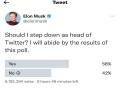 "Should I step down as head of Twitter?" asks Elon Musk, majority say "yes" - Hindi News | "Should I step down as head of Twitter?" asks Elon Musk, majority say "yes" | Latest international News at Lokmattimes.com