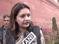 Shiv Sena MP Priyanka Chaturvedi demands discussion over national security issues - Hindi News | Shiv Sena MP Priyanka Chaturvedi demands discussion over national security issues | Latest politics News at Lokmattimes.com