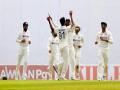 BAN vs IND, 2nd Test: Ashwin, Unadkat bag two-wickets; Mominul's fifty takes Bangladesh to 184/5 (Tea, Day 1) - Hindi News | BAN vs IND, 2nd Test: Ashwin, Unadkat bag two-wickets; Mominul's fifty takes Bangladesh to 184/5 (Tea, Day 1) | Latest cricket News at Lokmattimes.com