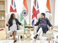 India, UK held discussions on 11 policy areas during sixth round of trade agreement talks - Hindi News | India, UK held discussions on 11 policy areas during sixth round of trade agreement talks | Latest international News at Lokmattimes.com